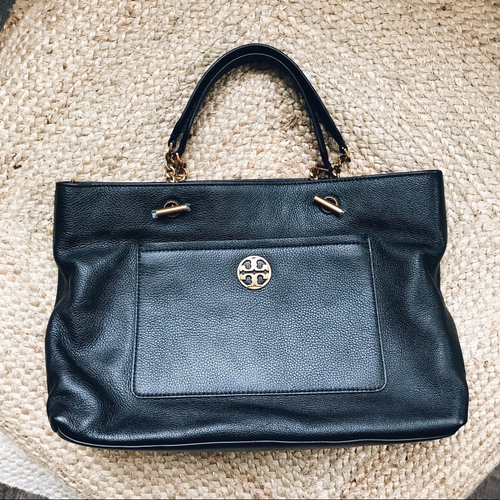 Tory Burch Leather Chelsea Satchel